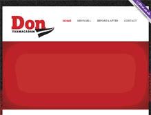 Tablet Screenshot of dontar.com